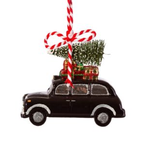 London Christmas Black Cab Bauble
